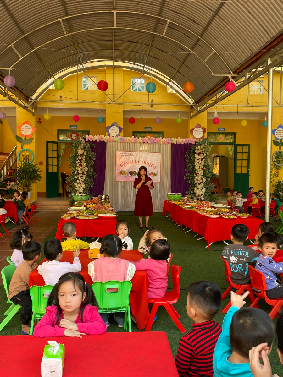 TRƯỜNG MẦM NON 1 ĐIỀM HE, HUYỆN VĂN QUAN THỰC HIỆN PHONG TRÀO XÂY DỰNG TRƯỜNG HỌC HẠNH PHÚC