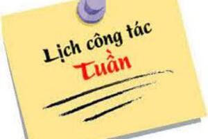 LỊCH CÔNG TÁC LÃNH ĐẠO SỞ ( TỪ NGÀY 14/02 -19/02/2022)