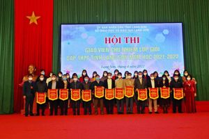SỞ GIÁO DỤC VÀ ĐÀO TẠO TỔ CHỨC HỘI THI GIÁO VIÊN CHỦ NHIỆM GIỎI CẤP THPT TỈNH LẠNG SƠN NĂM HỌC 2021-2022