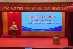 BỘ GIÁO DỤC VÀ ĐÀO TẠO TỔ CHỨC HỘI NGHỊ  VỀ THI TỐT NGHIỆP TRUNG HỌC PHỔ THÔNG NĂM 2022