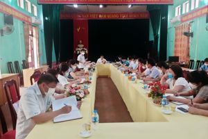 THÔNG QUA DỰ THẢO KẾT LUẬN THANH TRA  Việc thực hiện nghĩa vụ giảng dạy của cán bộ quản lý và thực hiện quy chế chuyên môn của giáo viên trường Trường THCS thị trấn Lộc Bình,  THCS Tú Mịch, Tiểu học Tú Mịch huyện Lộc Bình