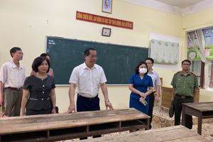 KIỂM TRA CÔNG TÁC CHUẨN BỊ  TỔ CHỨC THI  TỐT NGHIỆP THPT TRÊN ĐỊA BÀN HUYỆN VĂN LÃNG,  CAO LỘC, THÀNH PHỐ