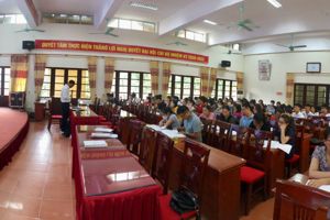 TỔ CHỨC BỒI DƯỠNG SỬ DỤNG SÁCH GIÁO KHOA  LỚP 7, LỚP 10 NĂM HỌC 2022 - 2023
