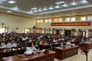 Bồi dưỡng chuyên môn cho cán bộ quản lý, giáo viên mầm non tỉnh Lạng Sơn hè 2022