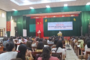 Hội nghị bồi dưỡng Hiệu trưởng trường mầm non năm học 2022-2023