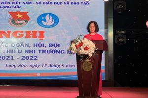 Hội nghị tổng kết công tác Đoàn, Hội, Đội và phong trào thanh thiếu nhi trường học, năm học 2021 - 2022, triển khai nhiệm vụ năm học 2022 - 2023