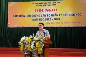 HỘI NGHỊ TẬP HUẤN, BỒI DƯỠNG CÁN BỘ QUẢN LÝ CẤP TIỂU HỌC NĂM HỌC 2022-2023