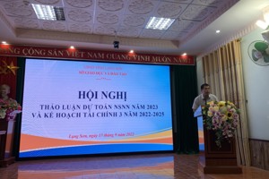 HỘI NGHỊ THẢO LUẬN DỰ TOÁN NSNN NĂM 2023 VÀ KẾ HOẠCH TÀI CHÍNH 3 NĂM 2022-2025