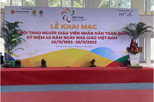HỘI THAO NGƯỜI GIÁO VIÊN NHÂN DÂN TOÀN QUỐC  KỶ NIỆM 40 NĂM NGÀY NHÀ GIÁO VIỆT NAM (20/11/1982 – 20/11/2022)