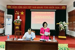 Thông qua Dự thảo kết luận thanh tra chuyên ngành Phòng Giáo dục và Đào tạo huyện Chi Lăng và một số cơ sở giáo dục  trực thuộc Uỷ ban nhân dân huyện Chi Lăng