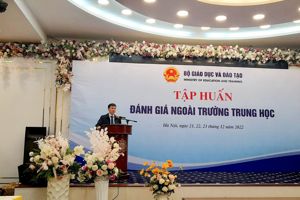 Bộ GDĐT tập huấn chuyên sâu đánh giá ngoài trường trung học cho 63 tỉnh thành