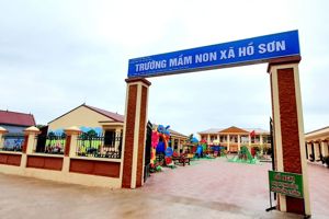 Kiểm tra công nhận đạt chuẩn quốc gia Trường Mầm non xã Hồ Sơn, huyện Hữu Lũng