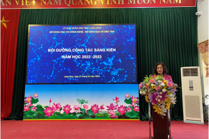 Sở Giáo dục và Đào tạo tổ chức Lớp tập huấn công tác sáng kiến cho cán bộ, giáo viên, nhân viên ngành giáo dục năm học 2022-2023