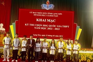 Tổ chức khai mạc Kỳ thi chọn học sinh giỏi quốc gia THPT  năm học 2022 -2023
