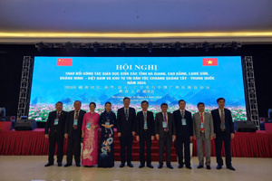 Hội nghị trao đổi về công tác giáo dụcgiữa bốn tỉnhbiên giới Việt Nam  (Hà Giang, Cao Bằng, Lạng Sơn, Quảng Ninh) và Sở Giáo dục Quảng Tây, Trung Quốc năm 2024