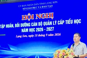 SỞ GIÁO DỤC VÀ ĐÀO TẠO TỈNH LẠNG SƠN TỔ CHỨC HỘI NGHỊ CÁN BỘ QUẢN LÝ CẤP TIỂU HỌC NĂM HỌC 2026 - 2027